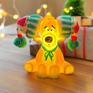 Vintage Christmas Around The World Lighted Reindeer  Working